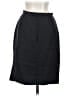 Talbots 100% Linen Solid Black Formal Skirt Size 4 (petite) - photo 2