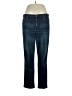 Lauren Jeans Co. 100% Cotton Argyle Blue Jeans Size 16 - photo 1