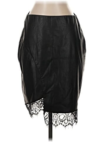 Bar III Faux Leather Skirt (view 1)
