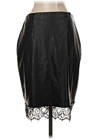 Bar III Faux Leather Skirt (view 2)