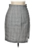 Maggie Lawrence Plaid Gray Formal Skirt Size 10 - photo 1