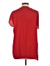 W by Worth 100% Polyester Red Short Sleeve Blouse Size S - photo 2