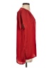 W by Worth 100% Polyester Red Short Sleeve Blouse Size S - photo 4