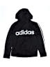 Adidas 100% Polyester Black Pullover Hoodie Size 14 - 16 - photo 1