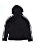Adidas 100% Polyester Black Pullover Hoodie Size 14 - 16 - photo 2