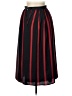 Jaeger 100% Polyester Stripes Red Formal Skirt Size 10 - photo 2