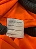Unbranded 100% Polyester Metallic Orange Cocktail Dress Size 0 - photo 9