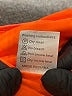 Unbranded 100% Polyester Metallic Orange Cocktail Dress Size 0 - photo 10