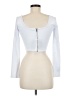 REORIA White Long Sleeve Top Size M - photo 2