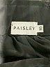 Paisley Solid Black Skirt Size 10 - photo 3