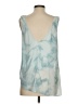 Free People 100% Polyester Teal Sleeveless Blouse Size S - photo 2