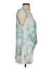 Free People 100% Polyester Teal Sleeveless Blouse Size S - photo 4