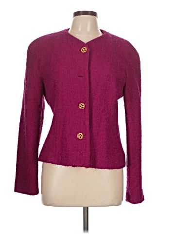Doncaster Collection Wool Cardigan (view 1)