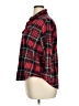 Old Navy 100% Cotton Plaid Red 3/4 Sleeve Button-Down Shirt Size XL - photo 5