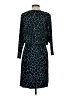 Nine West Print Teal Blue Cocktail Dress Size 2 - photo 2