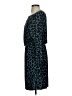 Nine West Print Teal Blue Cocktail Dress Size 2 - photo 5