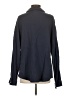 Trendy Queen 100% Rayon Polka Dots Black Long Sleeve Button-Down Shirt Size S - photo 2