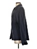 Trendy Queen 100% Rayon Polka Dots Black Long Sleeve Button-Down Shirt Size S - photo 5