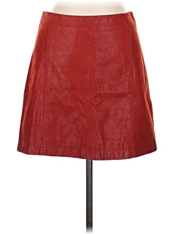Free People Faux Leather Skirt (view 1)