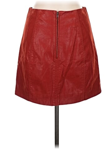 Free People Faux Leather Skirt (view 2)