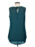 CAbi 100% Polyester Teal Sleeveless Blouse Size S - photo 2