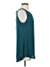 CAbi 100% Polyester Teal Sleeveless Blouse Size S - photo 4