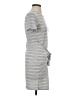 Theory Stripes Gray Casual Dress Size 0 - photo 4