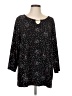 Unbranded Black 3/4 Sleeve Top Size L (estimated) - photo 1