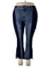 CAbi Color Block Blue Jeans Size 20 - photo 1