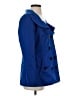 Sandro Studio 100% Polyester Blue Coat Size S - photo 4