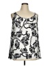 Thalia Sodi Silver Sleeveless Blouse Size XL - photo 1