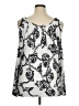 Thalia Sodi Silver Sleeveless Blouse Size XL - photo 2