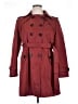 Assorted Brands 100% Polyester Burgundy Red Trenchcoat Size 16 - photo 1