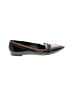 Tory Burch 100% Leather Black Flats Size 7 1/2 - photo 1