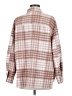 Workshop Republic Clothing Plaid Brown Fleece Size M - photo 2