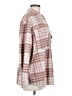 Workshop Republic Clothing Plaid Brown Fleece Size M - photo 4