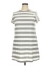 SO Stripes Gray Casual Dress Size XXL - photo 1