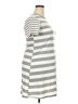 SO Stripes Gray Casual Dress Size XXL - photo 4