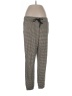 One By Chapter One Plaid Gray Casual Pants Size L - photo 1