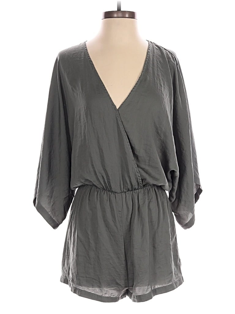 Pre-owned Lulus Romper In Gray