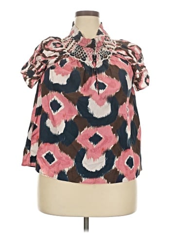 Figue Short Sleeve Blouse (view 1)