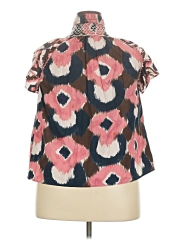 Figue Short Sleeve Blouse (view 2)