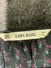 Zara Basic 100% Polyester Stars Black Casual Dress Size M - photo 7