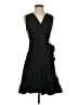 Express 100% Polyester Polka Dots Black Cocktail Dress Size S - photo 1