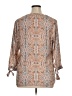 Violet & Claire 100% Polyester Tan 3/4 Sleeve Blouse Size XL - photo 2