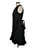 Express 100% Polyester Polka Dots Black Cocktail Dress Size S - photo 5