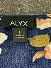 Alyx 100% Rayon Blue Short Sleeve Blouse Size L - photo 7