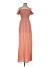 Guess Orange Casual Dress Size S - photo 1