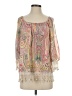 Moa Moa 100% Polyester Ivory 3/4 Sleeve Blouse Size S - photo 1