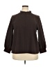 Talbots Brown Long Sleeve Blouse Size 2X (petite) - photo 1